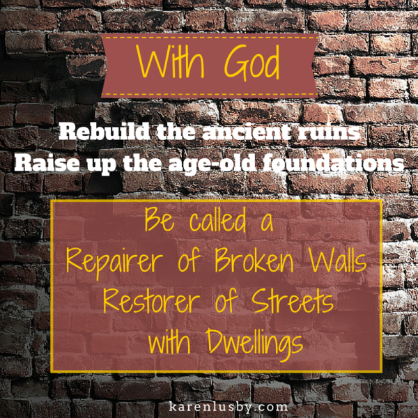 Fix Your Mistakes: Let God Repair and Restore You