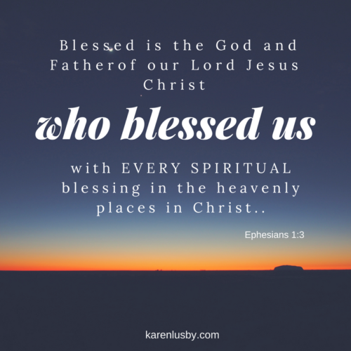 Blessed by Jesus - Karen Lusby | Author and Coach